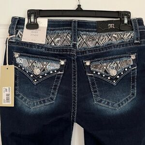 🆕 Miss Me Dark Blue Jeans